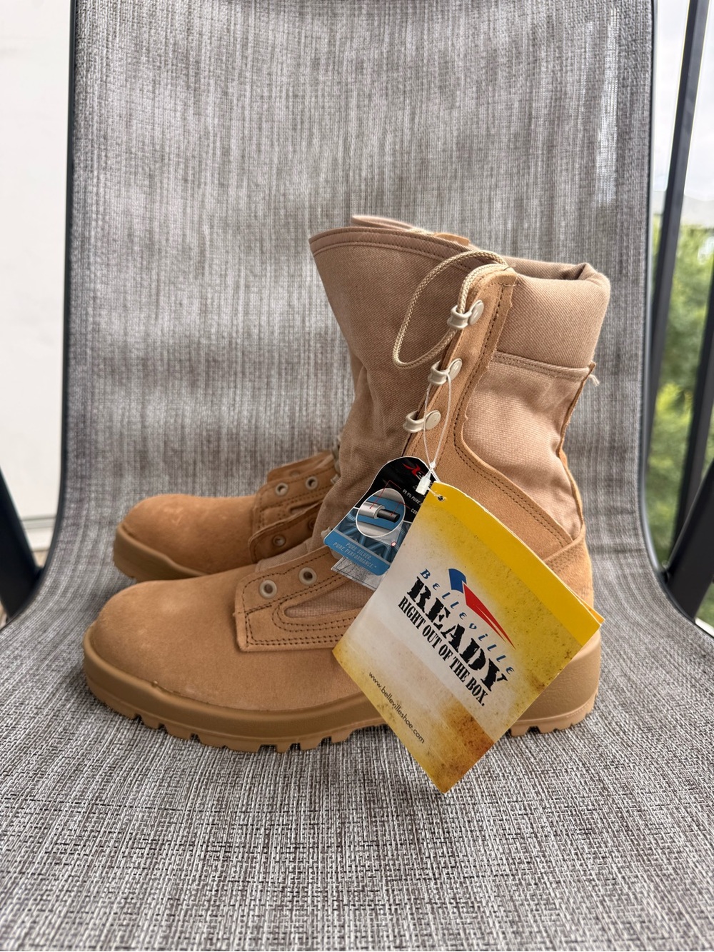 Belleville 340DES Desert Tan Tactical Boot (Lace-Up)